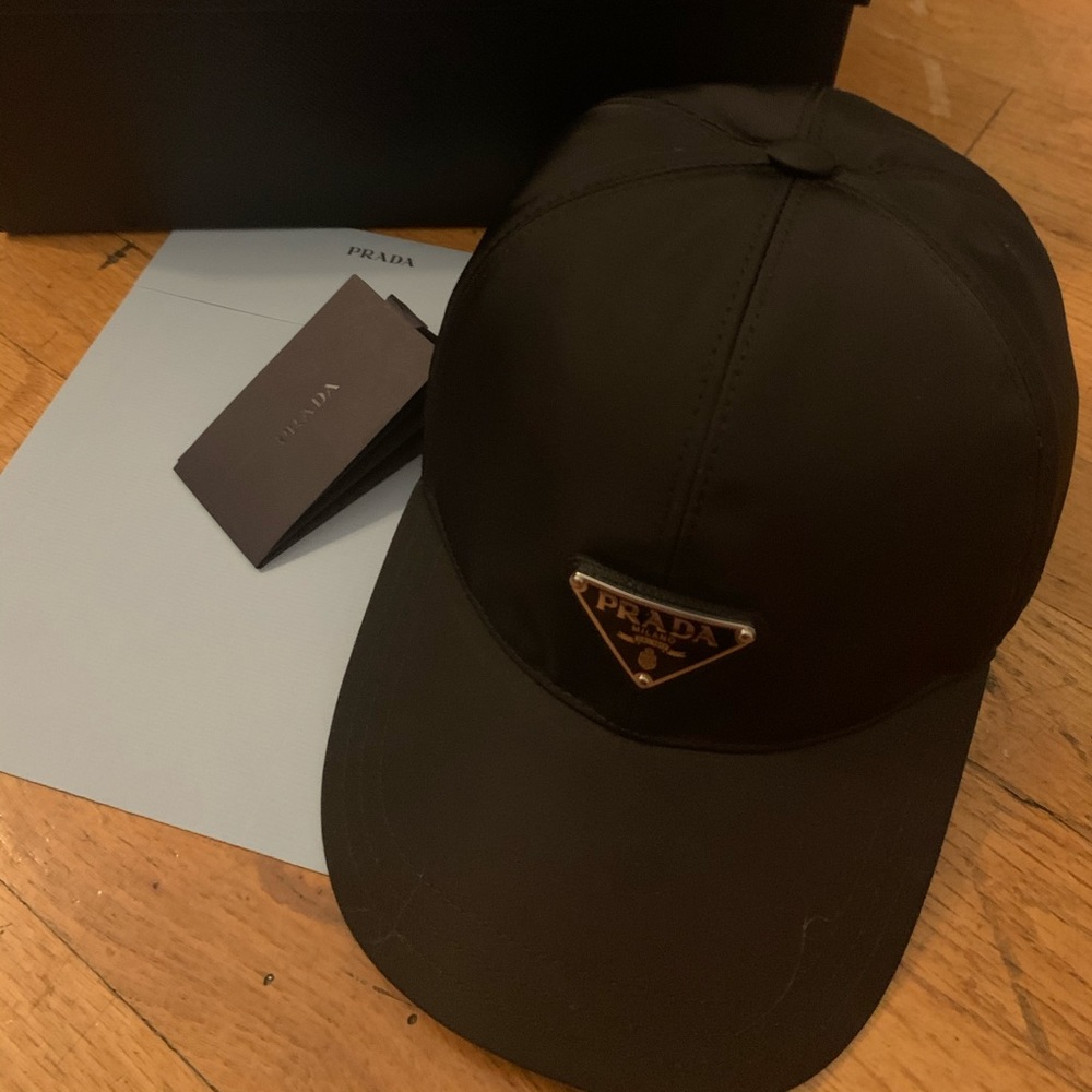 Prada Nylon Baseball Cap (L)